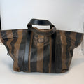 Vintage Fendi Pequin Stripe Tote