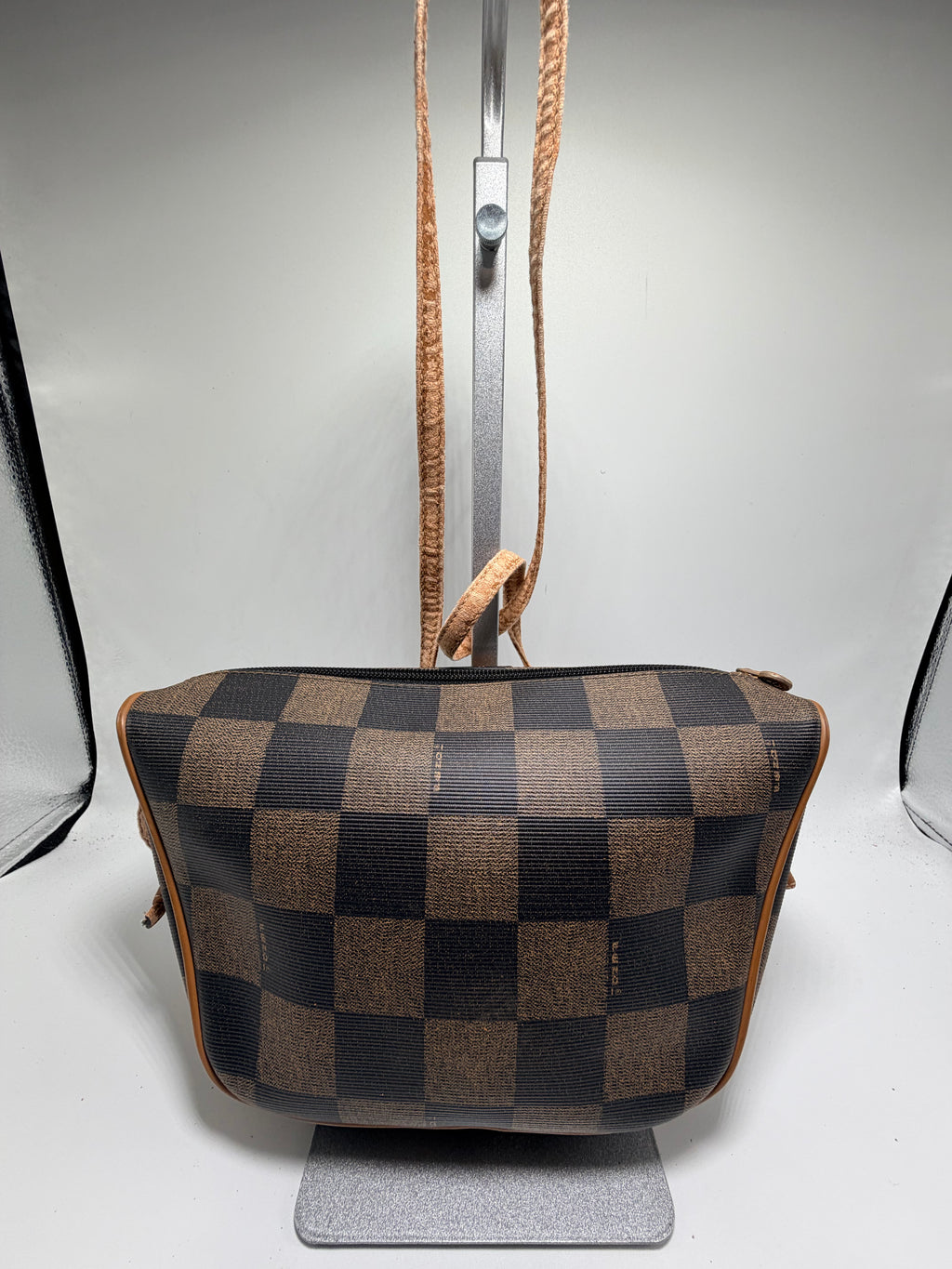 Fendi Zucca Crossbody Bag – Brown Tobacco