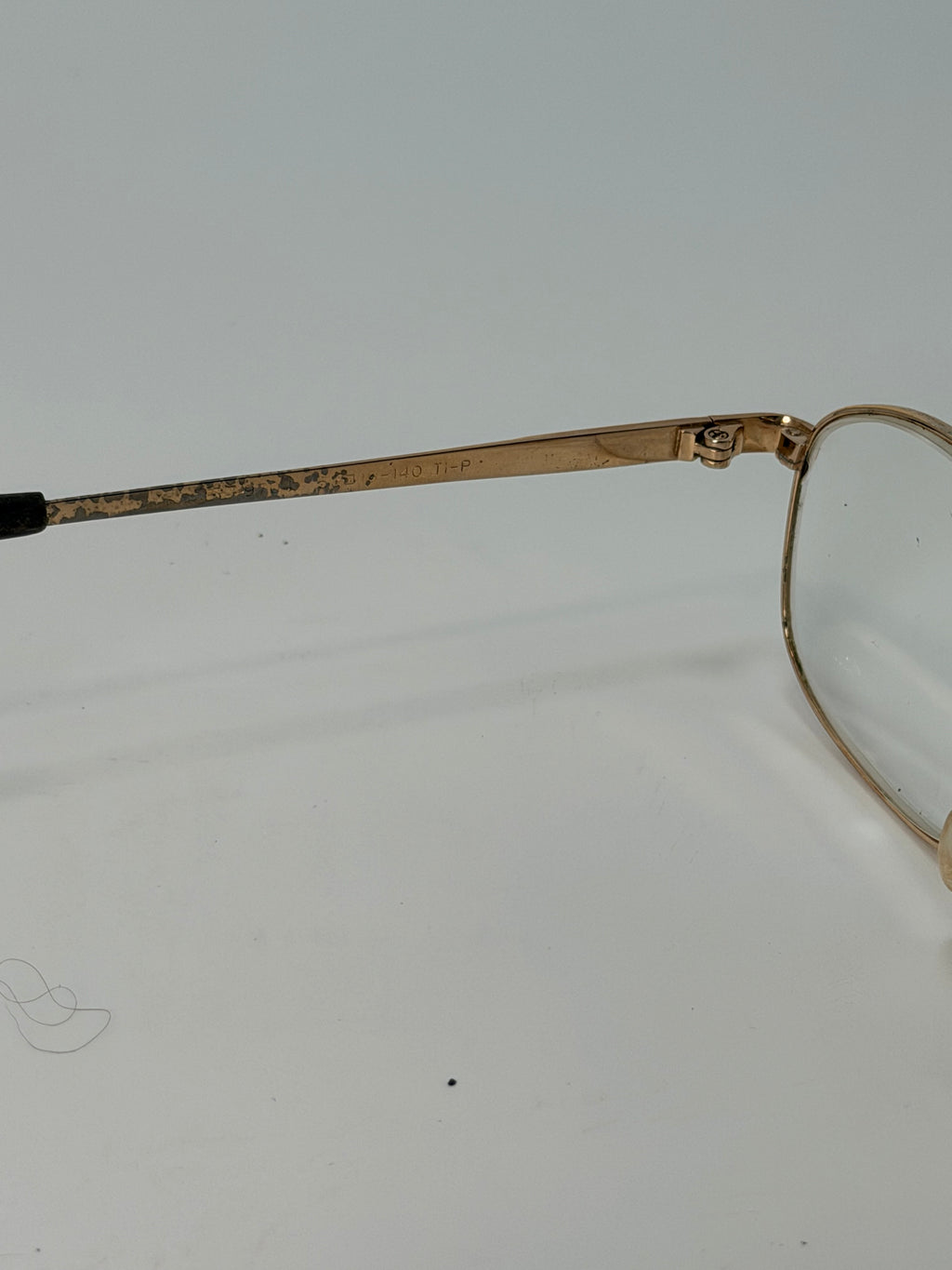 Balenciaga Gold-Tone Optical Frames