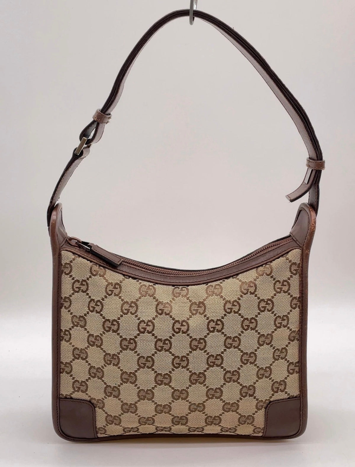 Gucci GG Monogram Canvas Shoulder Bag