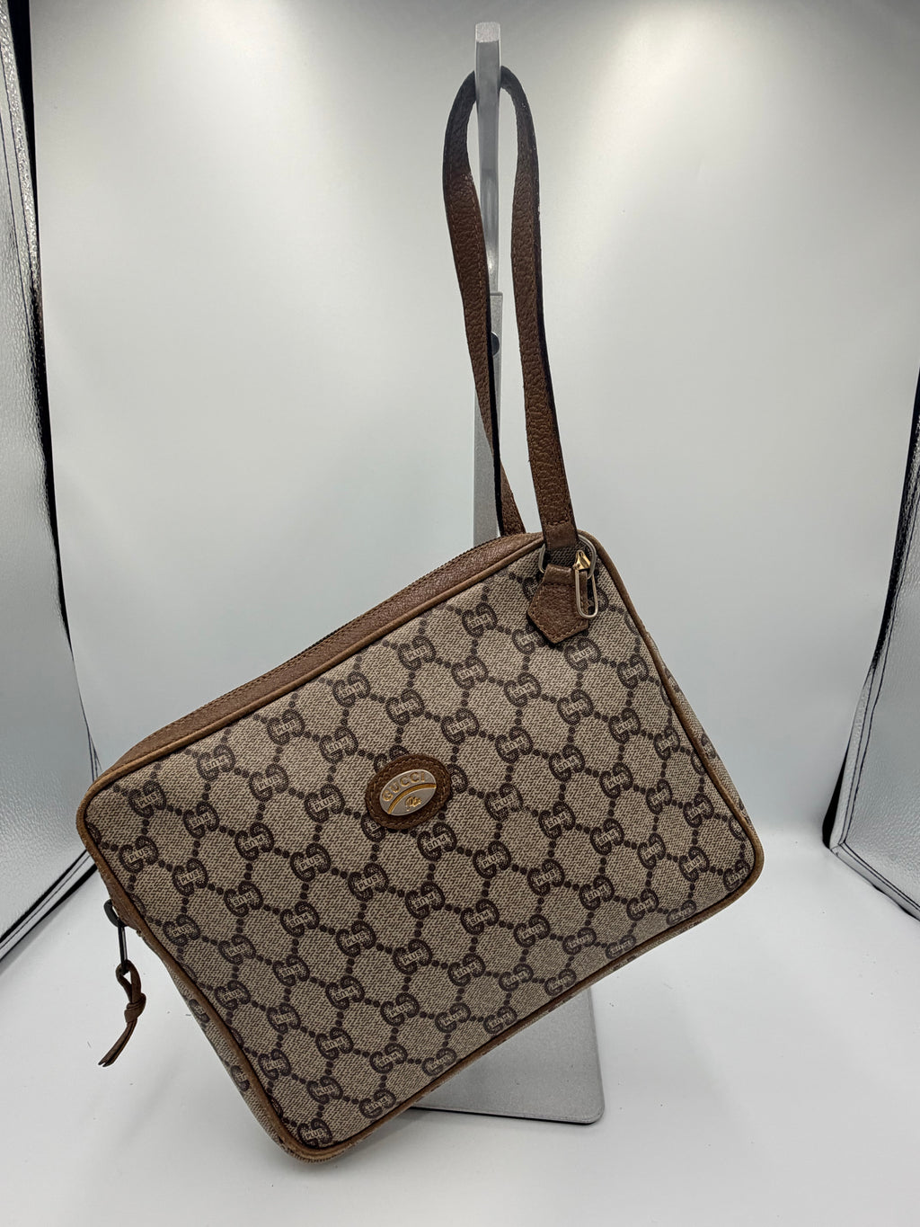 Gucci GG Plus Wristlet Clutch