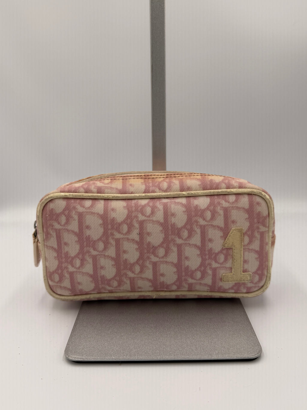 Christian Dior Pink Trotter No. 1 Cosmetic Pouch / Small Vanity Case