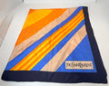 Yves Saint Laurent Geometric Silk Scarf