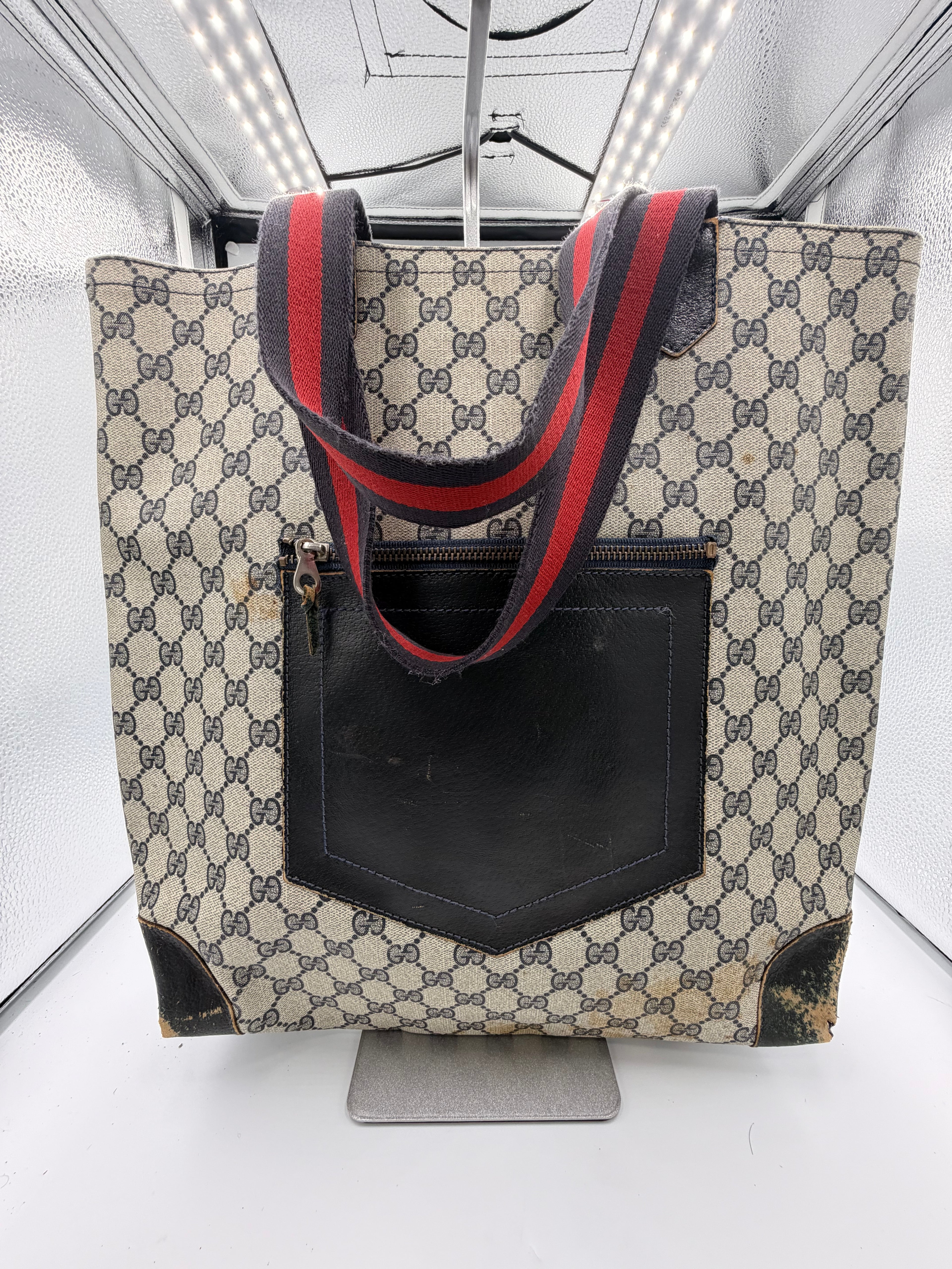 Gucci GG Supreme Web Tote