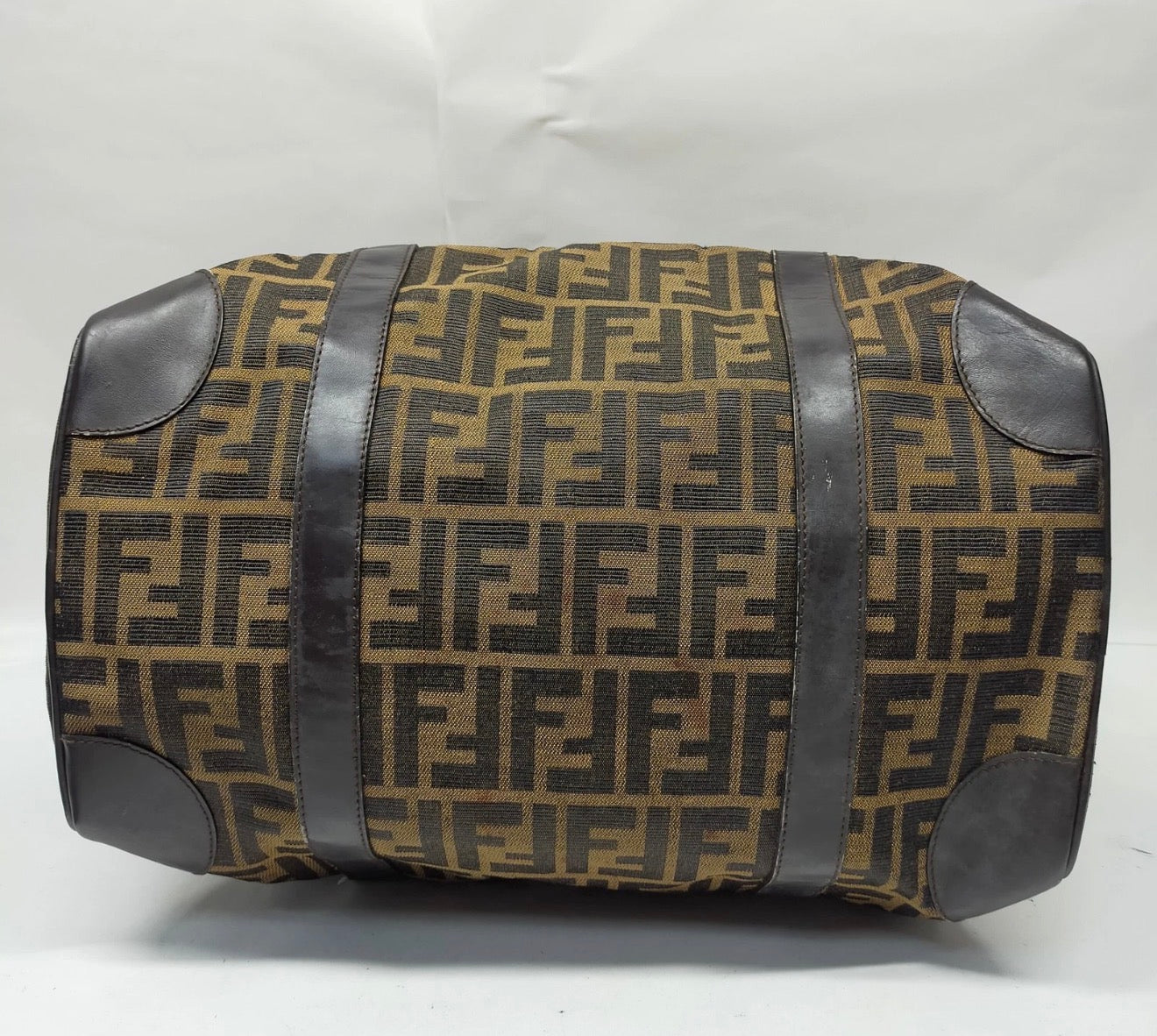 Fendi Zucca Boston Bag