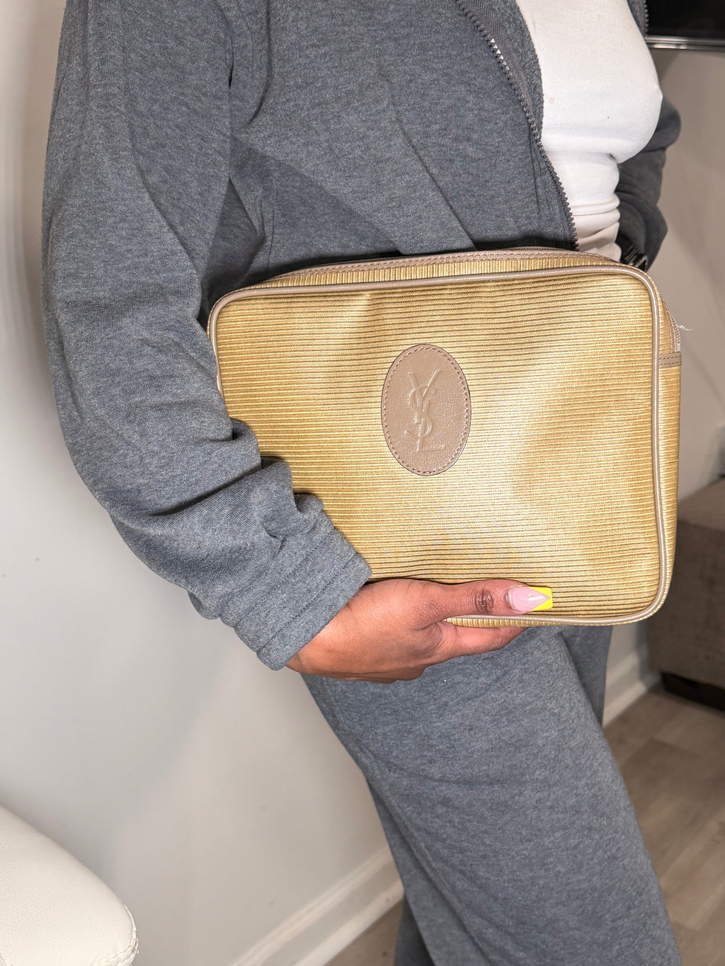 Yves Saint Laurent Vintage YSL Clutch / Pouch