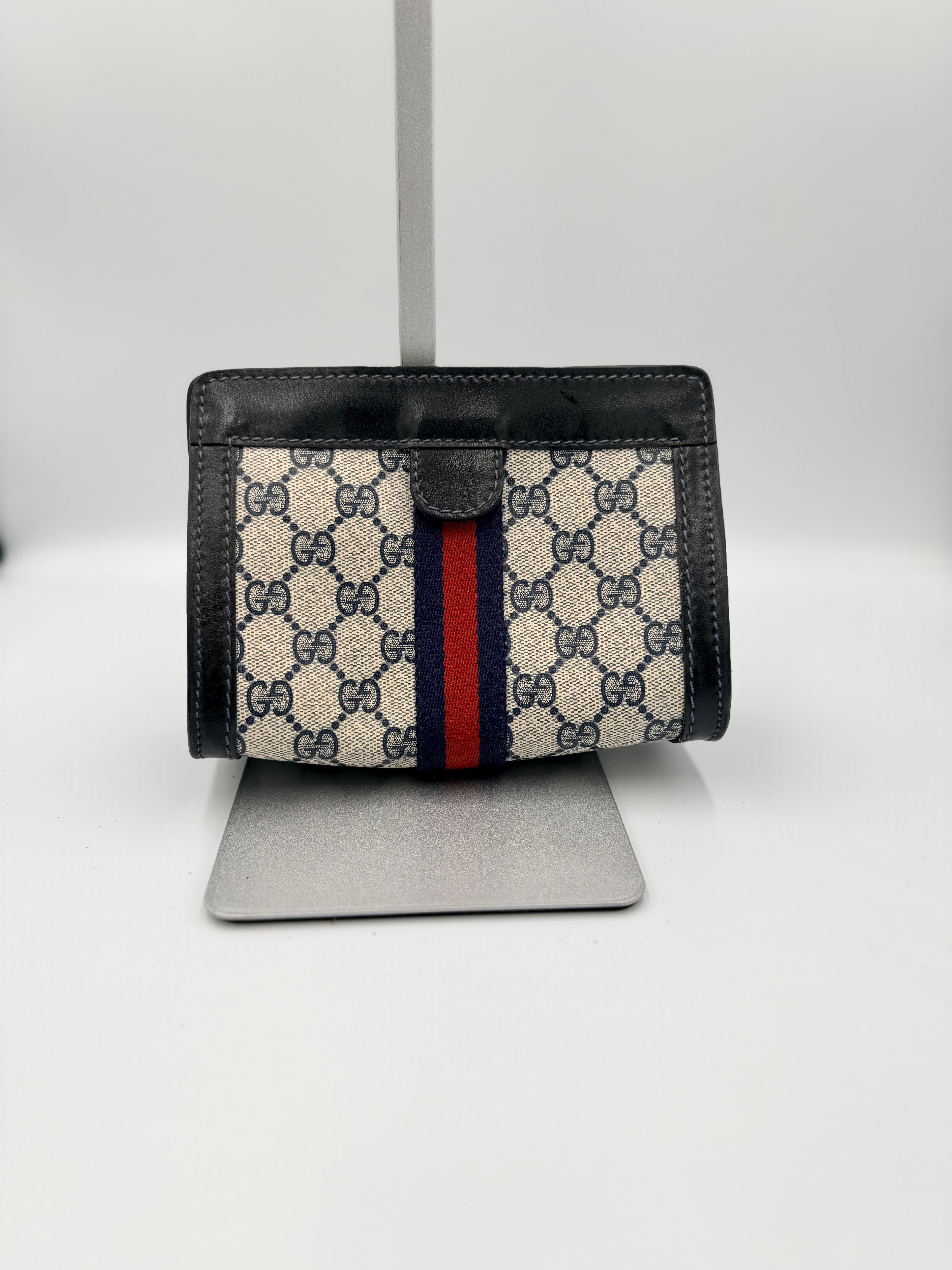 Gucci GG Supreme Web Clutch