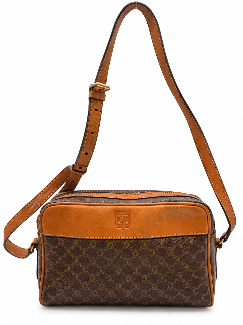 Celine Macadam Crossbody Camera Bag