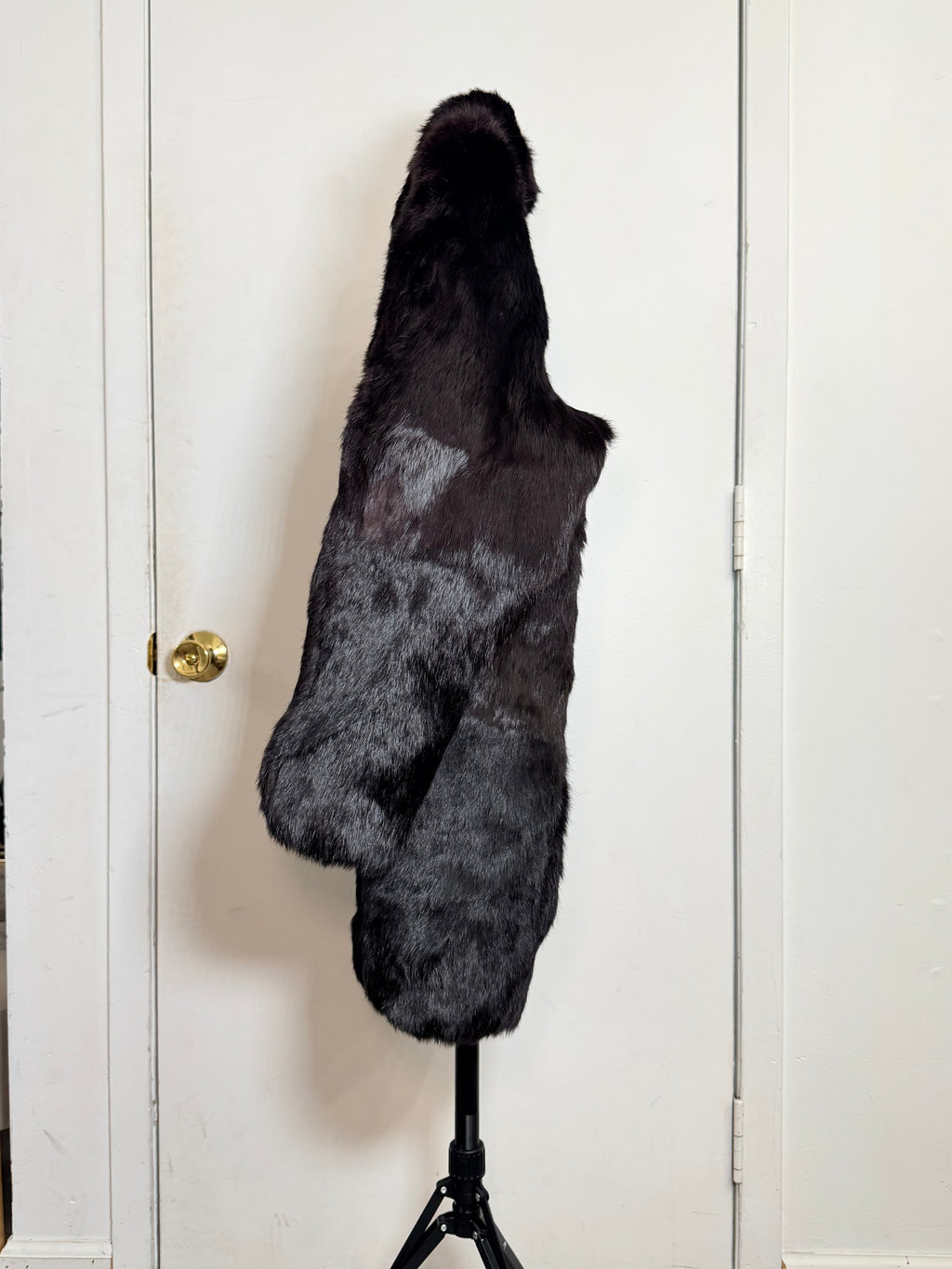 Vintage Dark Ranch Mink Fur Coat (Brown) – Small / Medium 010