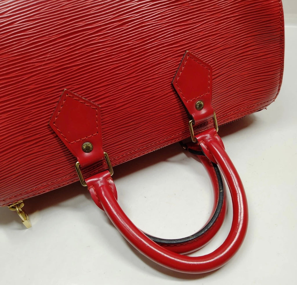 Louis Vuitton Epi Leather Speedy 25 – Red