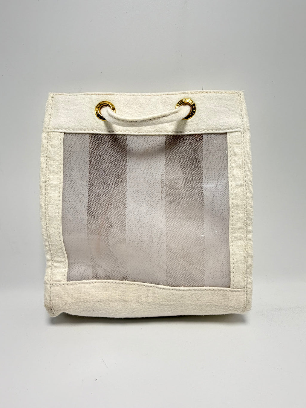 Fendi Vintage Mini Tote – White