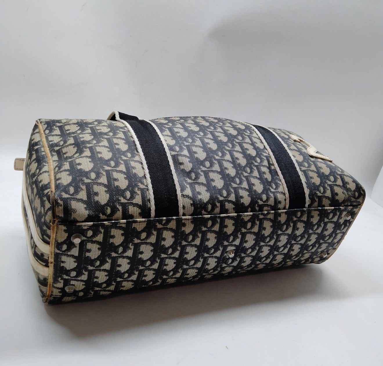 Christian Dior Oblique Rasta Bowling Bag