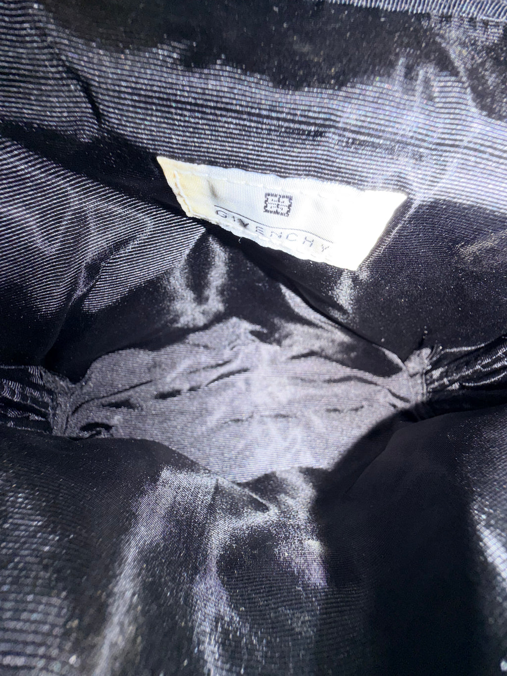 Givenchy Printed Pouch Clutch – Black & Grey (Never Used)