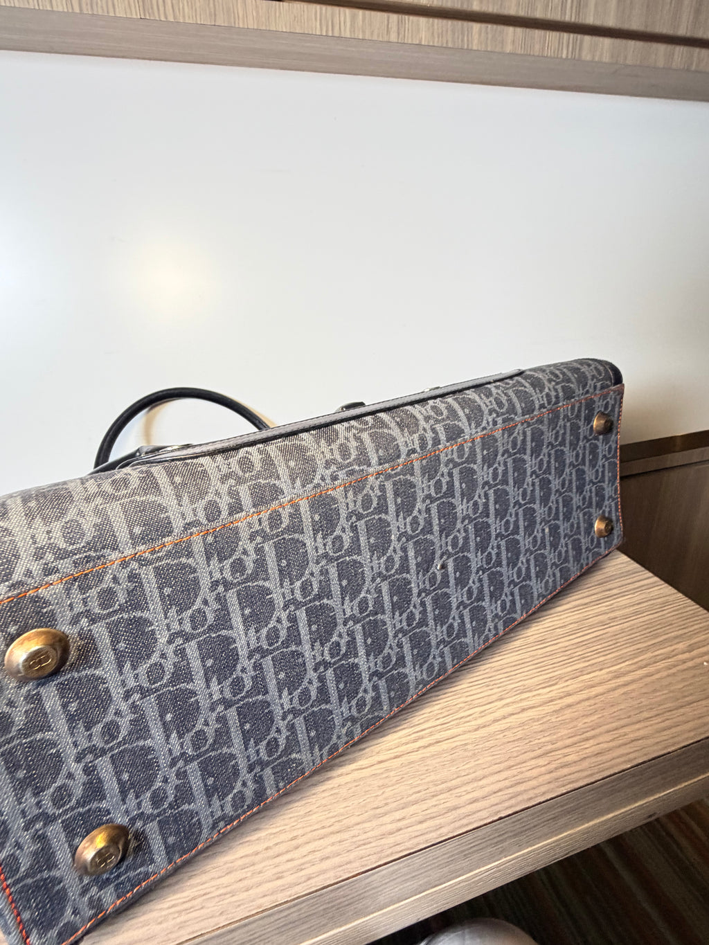 Christian Dior Diorissimo Flight Trotter Handbag – 2015 Raf Simons Collection
