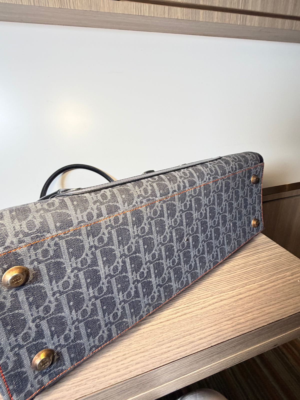 Christian Dior Diorissimo Flight Trotter Handbag – 2015 Raf Simons Collection