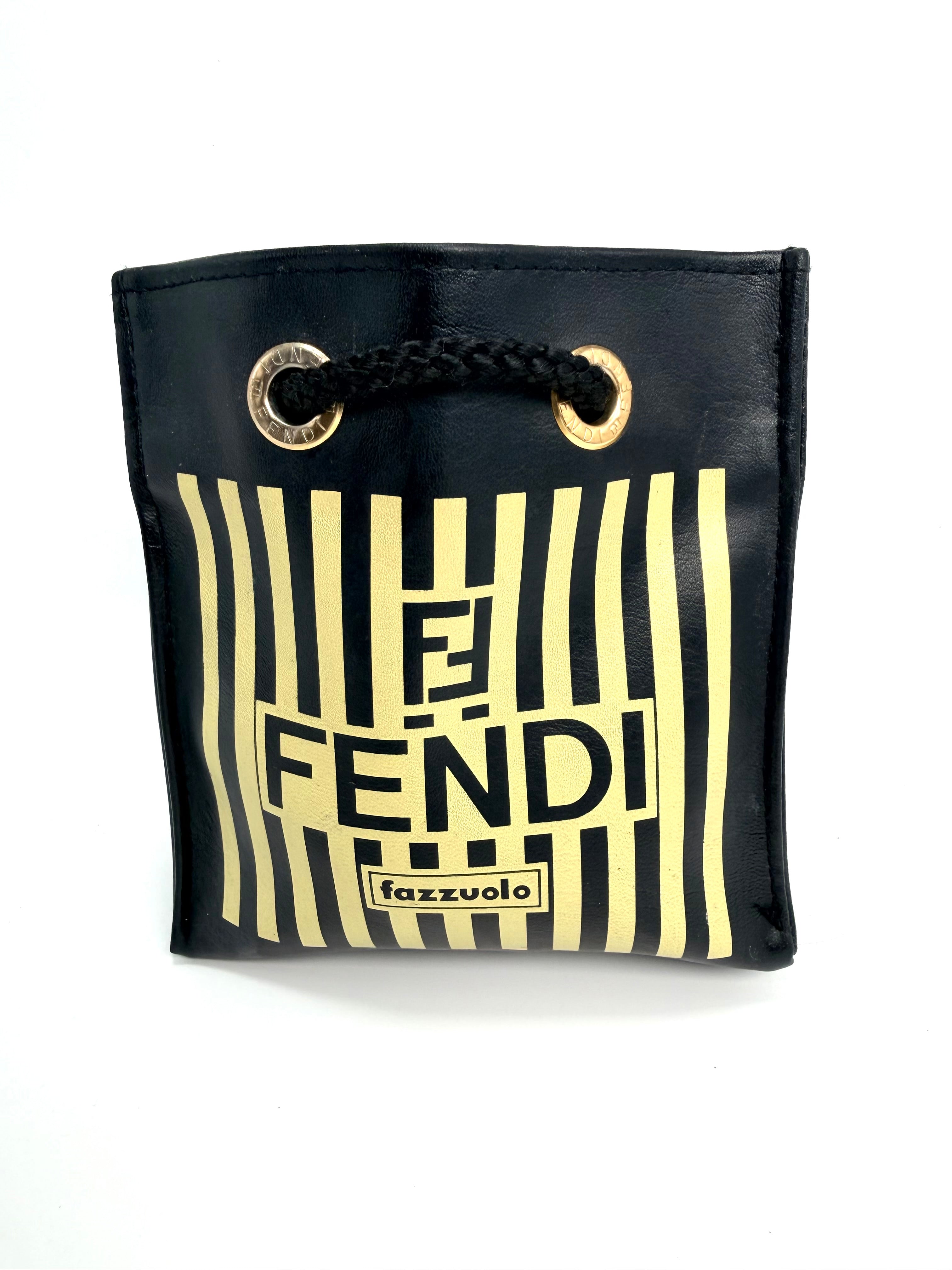 Fendi Mini Tote Bag with Rope Handles