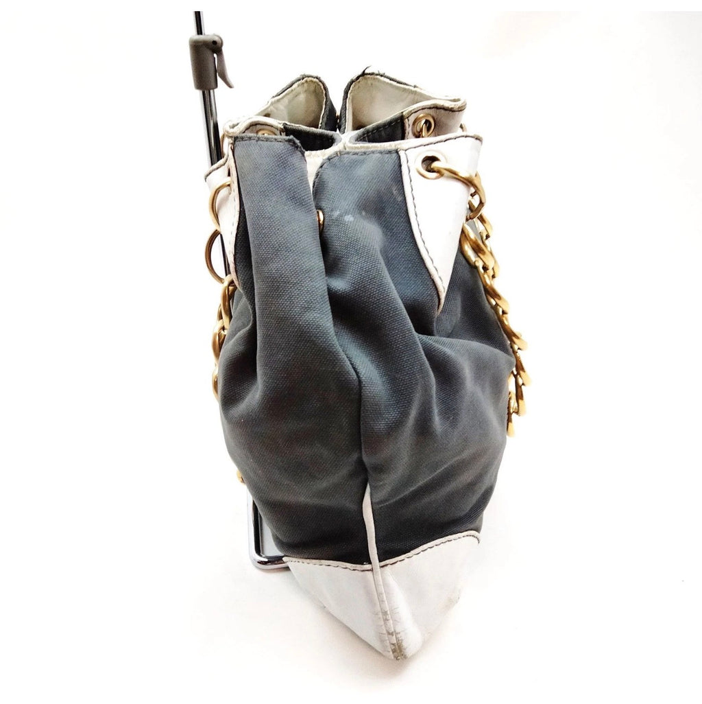 Chanel CC Canvas Chain Shoulder Bag