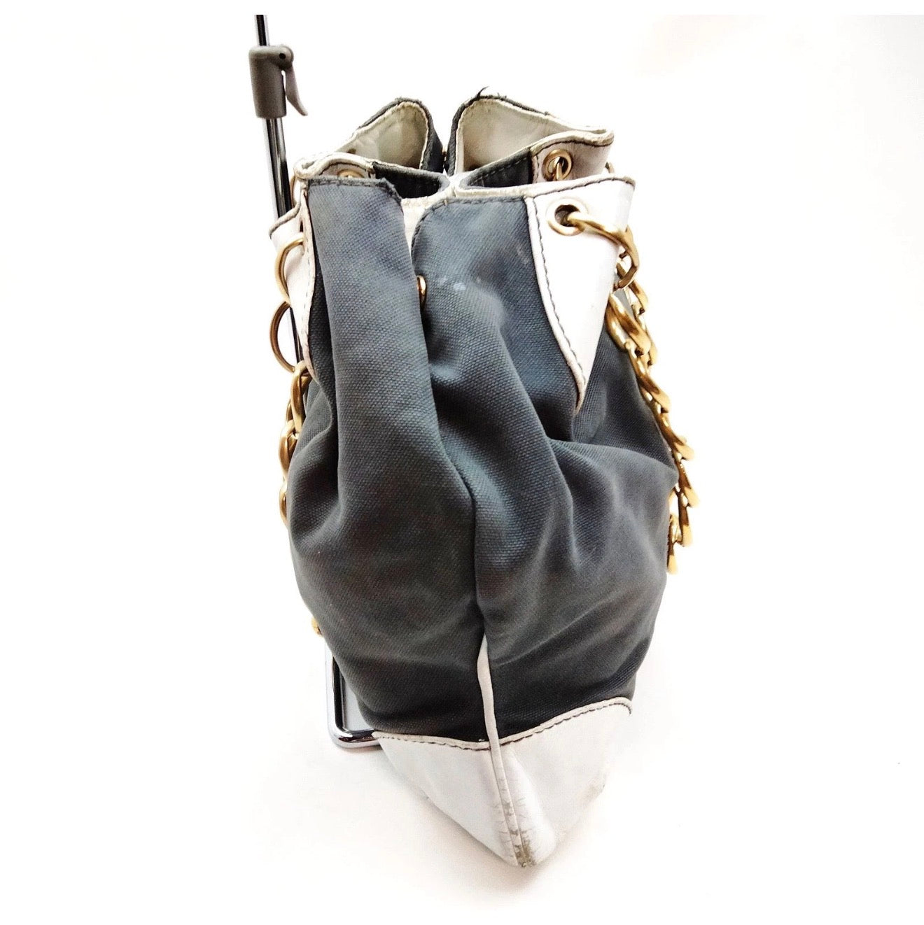 Chanel CC Canvas Chain Shoulder Bag