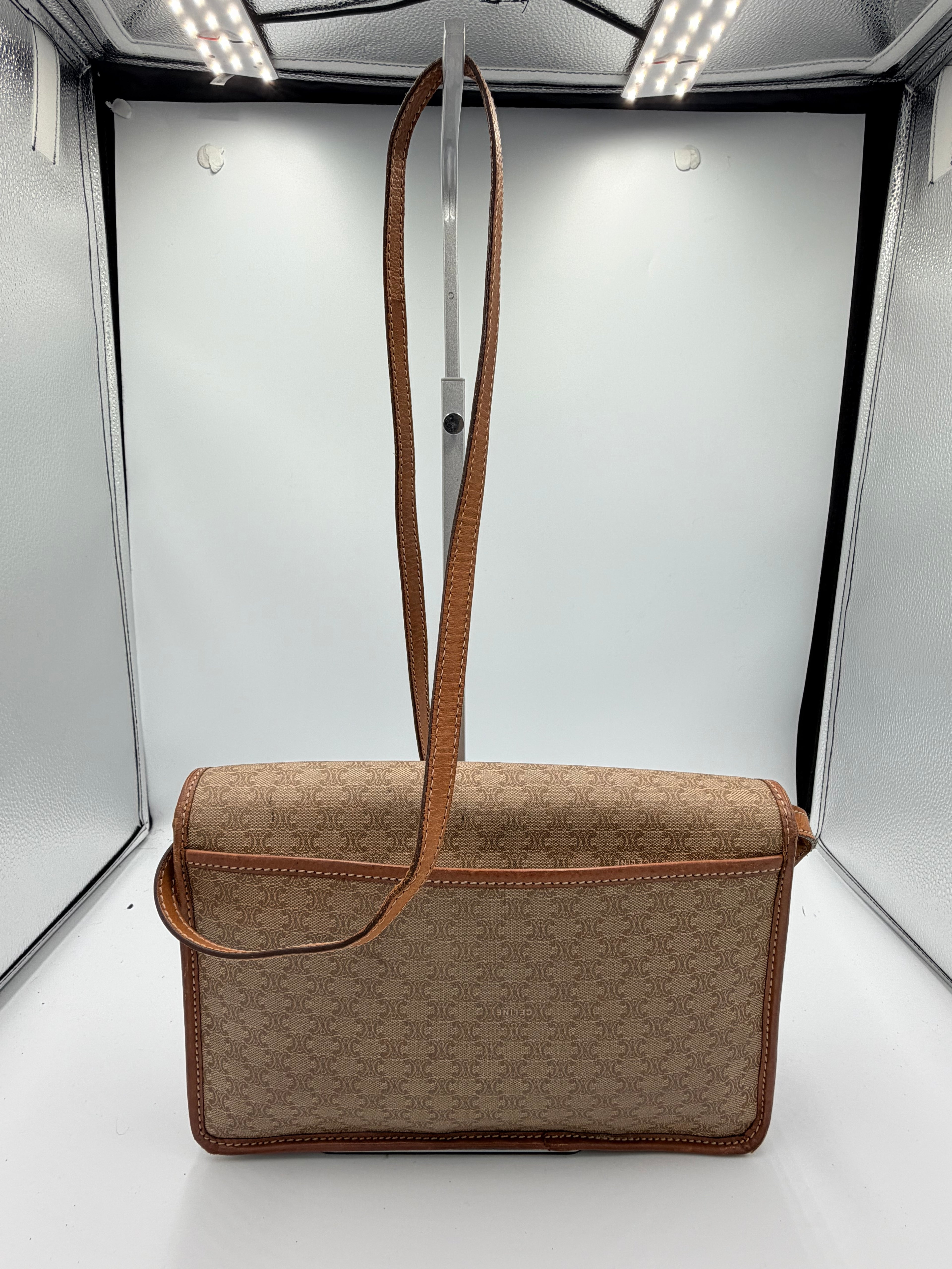 Celine Macadam Envelope Crossbody Bag