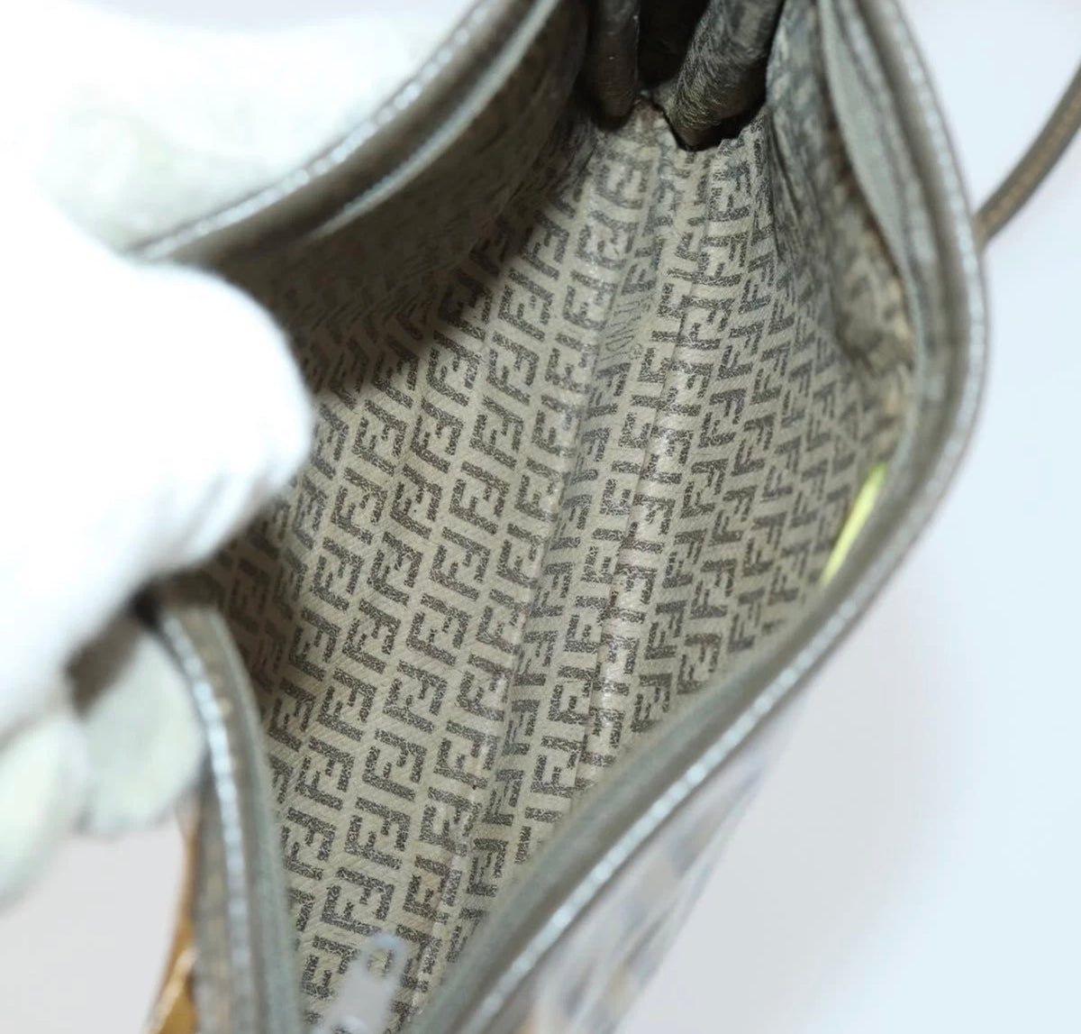 Fendi Zucca Monogram Mini Crossbody Bag – Brown