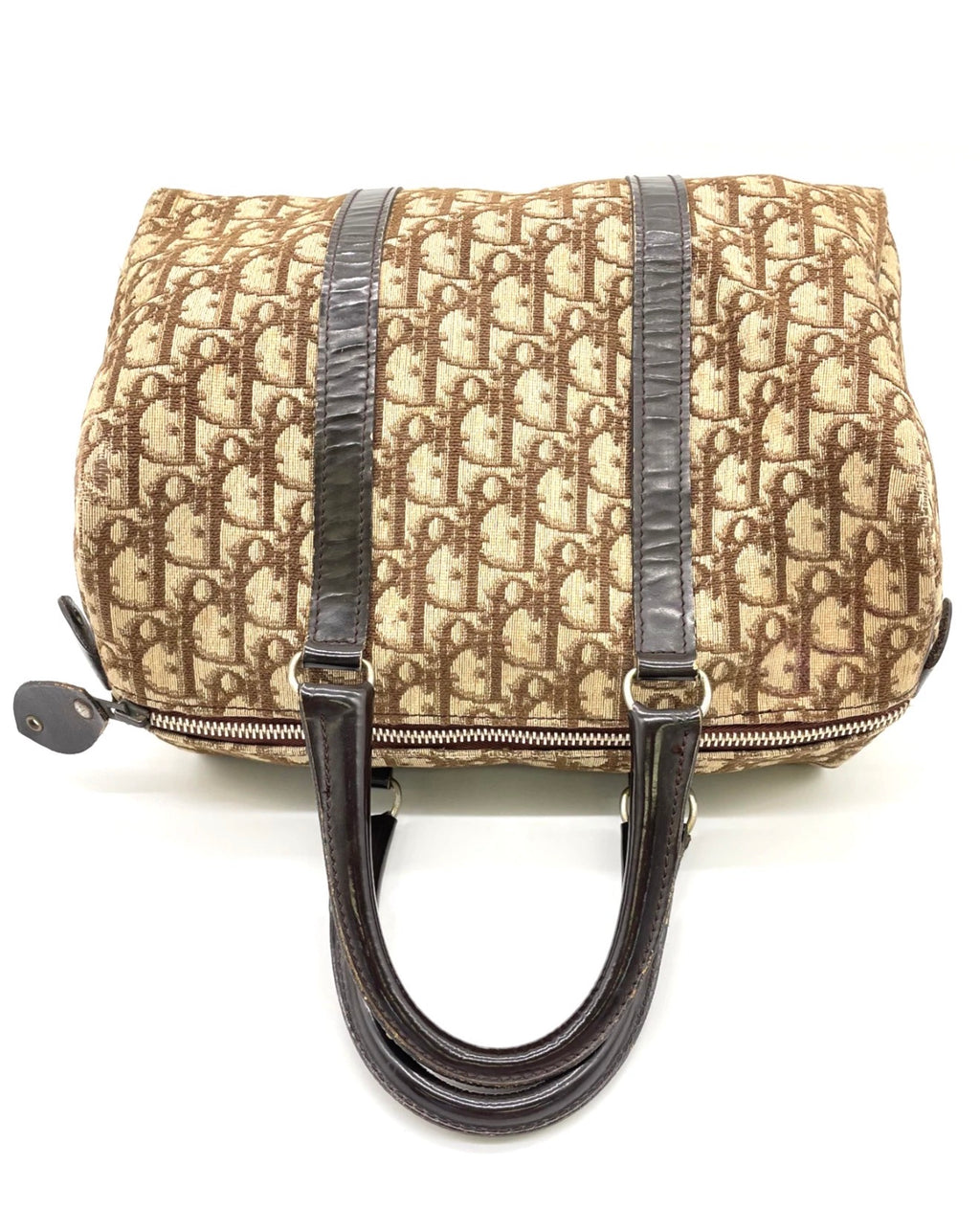 Christian Dior Trotter Monogram Boston Bag – Canvas & Leather