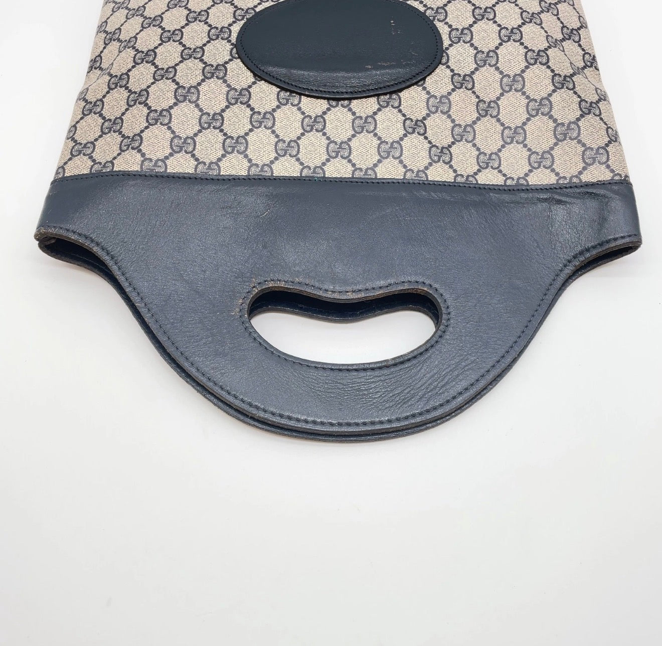 Gucci Shopper Tote - Navy Blue