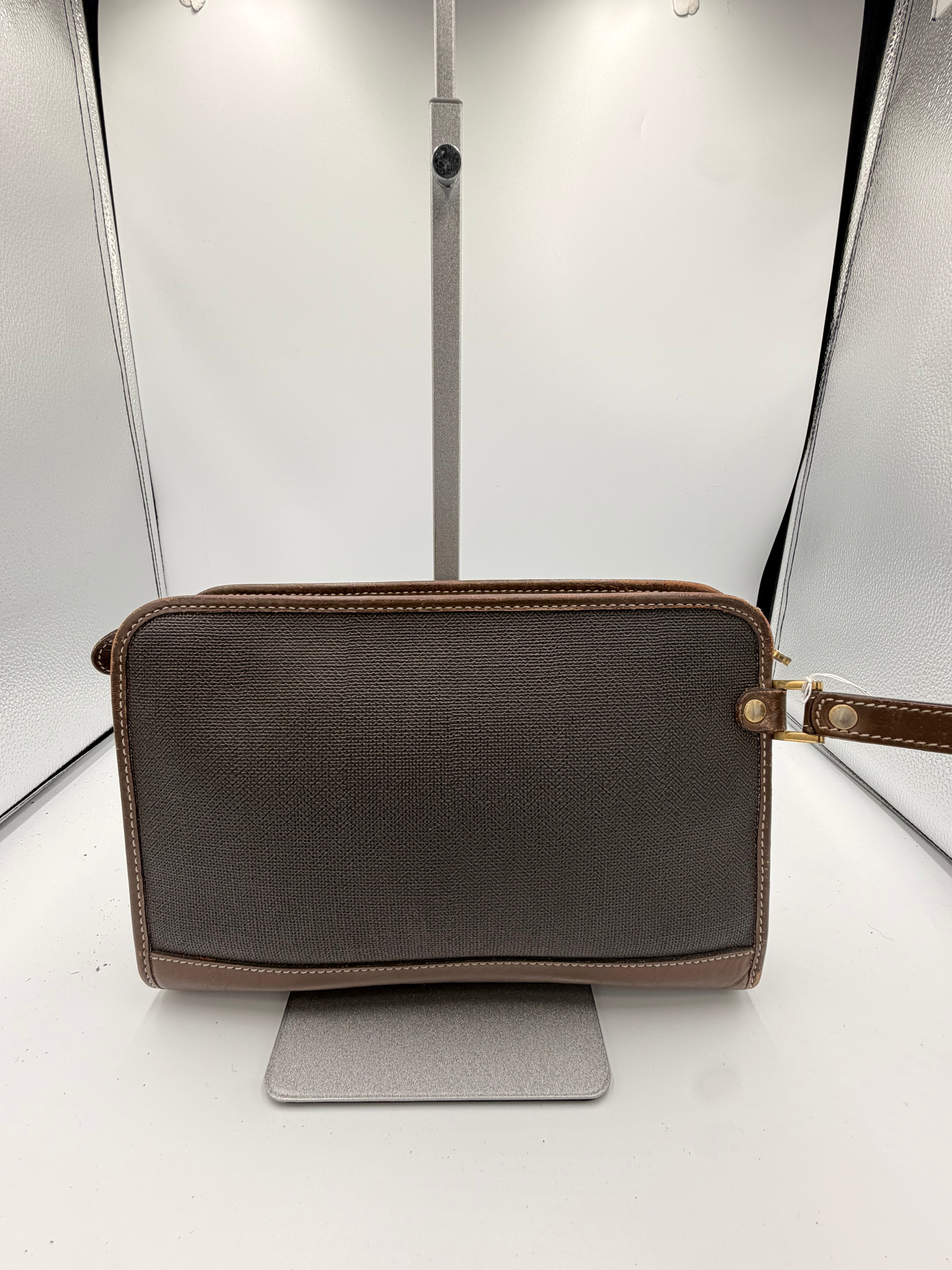 Dunhill Monogram Wristlet Clutch