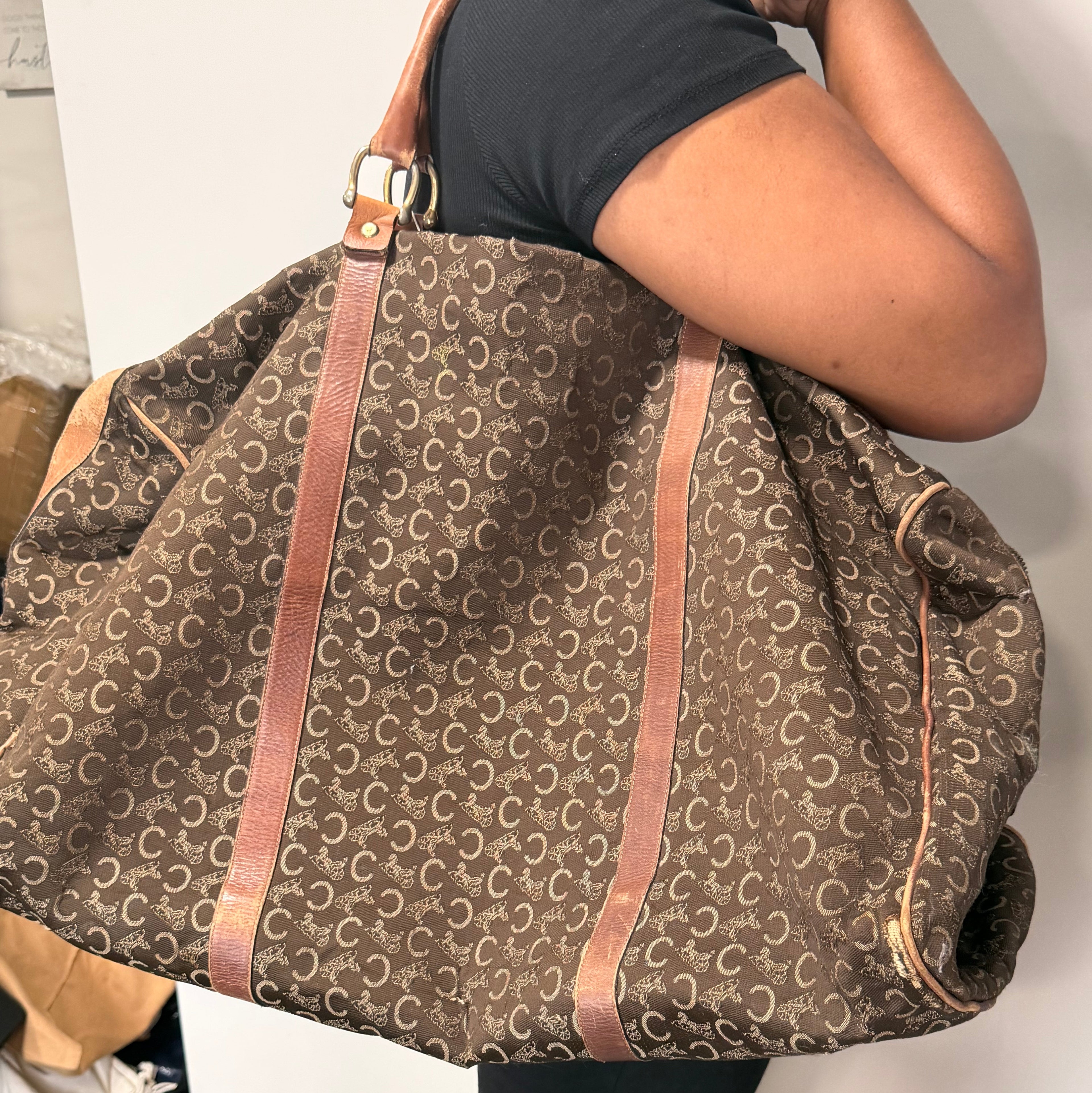Celine Macadam Weekender Duffle Bag