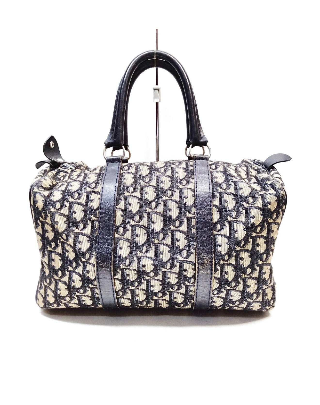Christian Dior Trotter Boston Bag – Navy