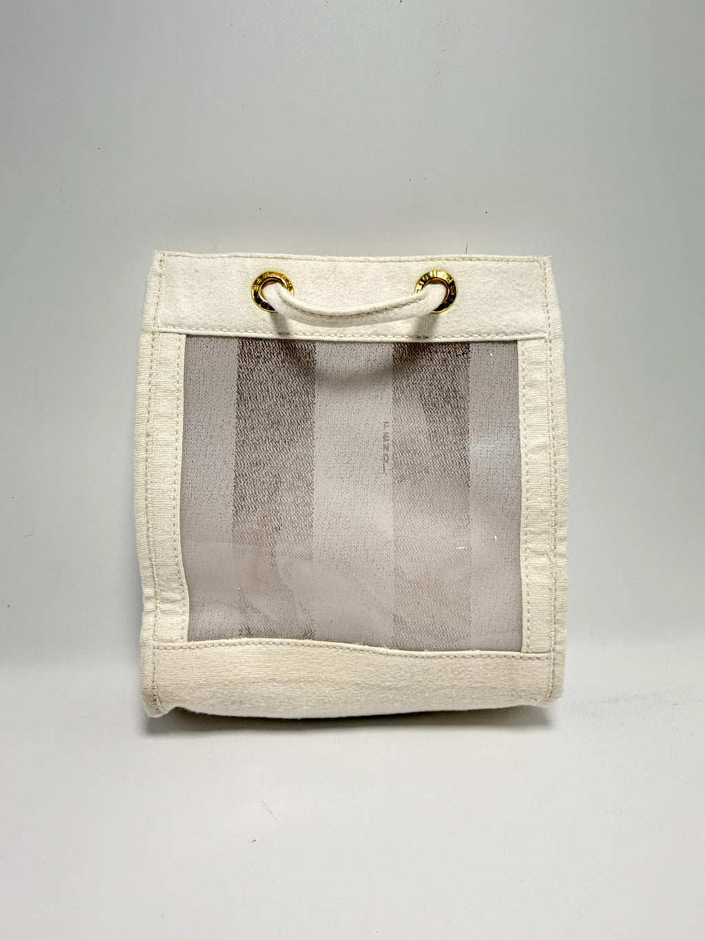 Fendi Vintage Mini Tote – White