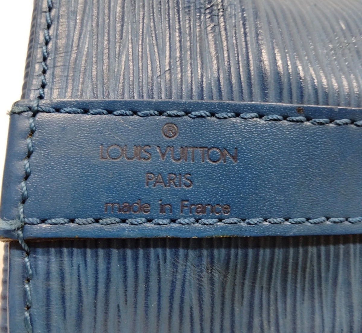 Louis Vuitton Epi Leather Petit Noé (Blue)
