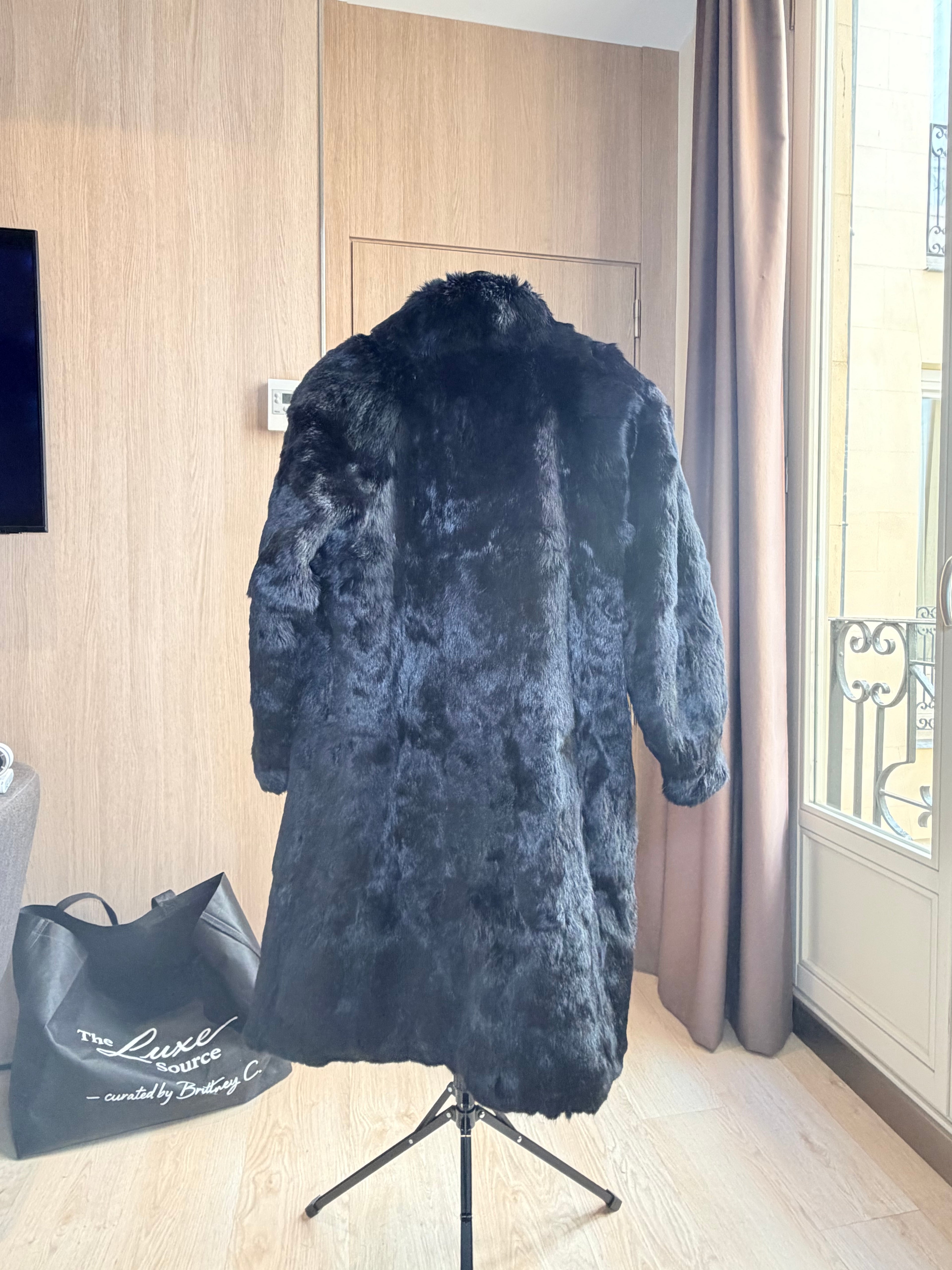 Vintage Sheared Beaver Fur Coat – Large -030