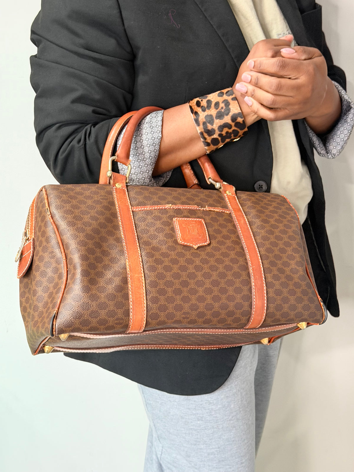 Celine Macadam Boston Bag - 35