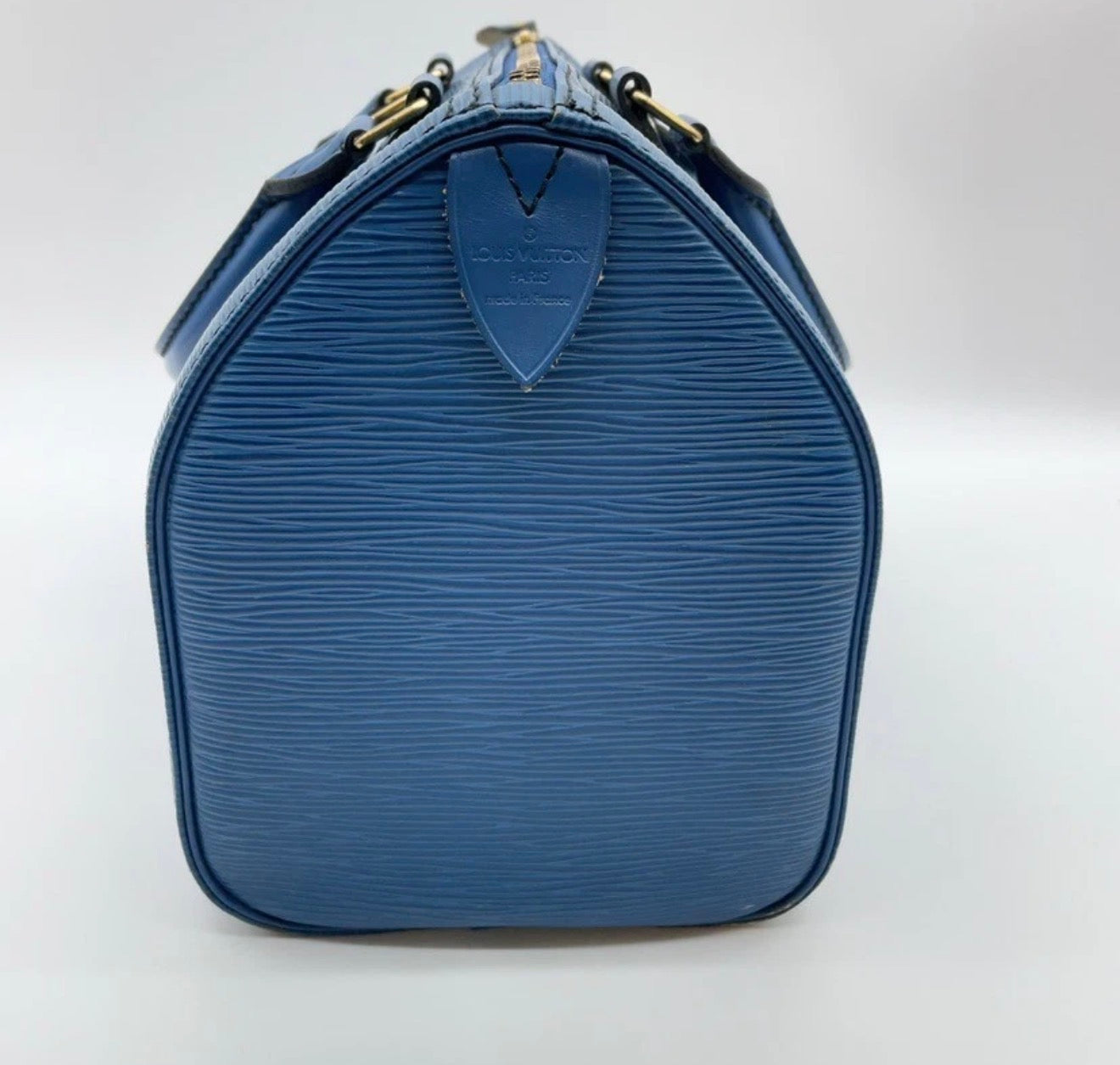 Louis Vuitton Speedy 25 Epi Toledo Blue