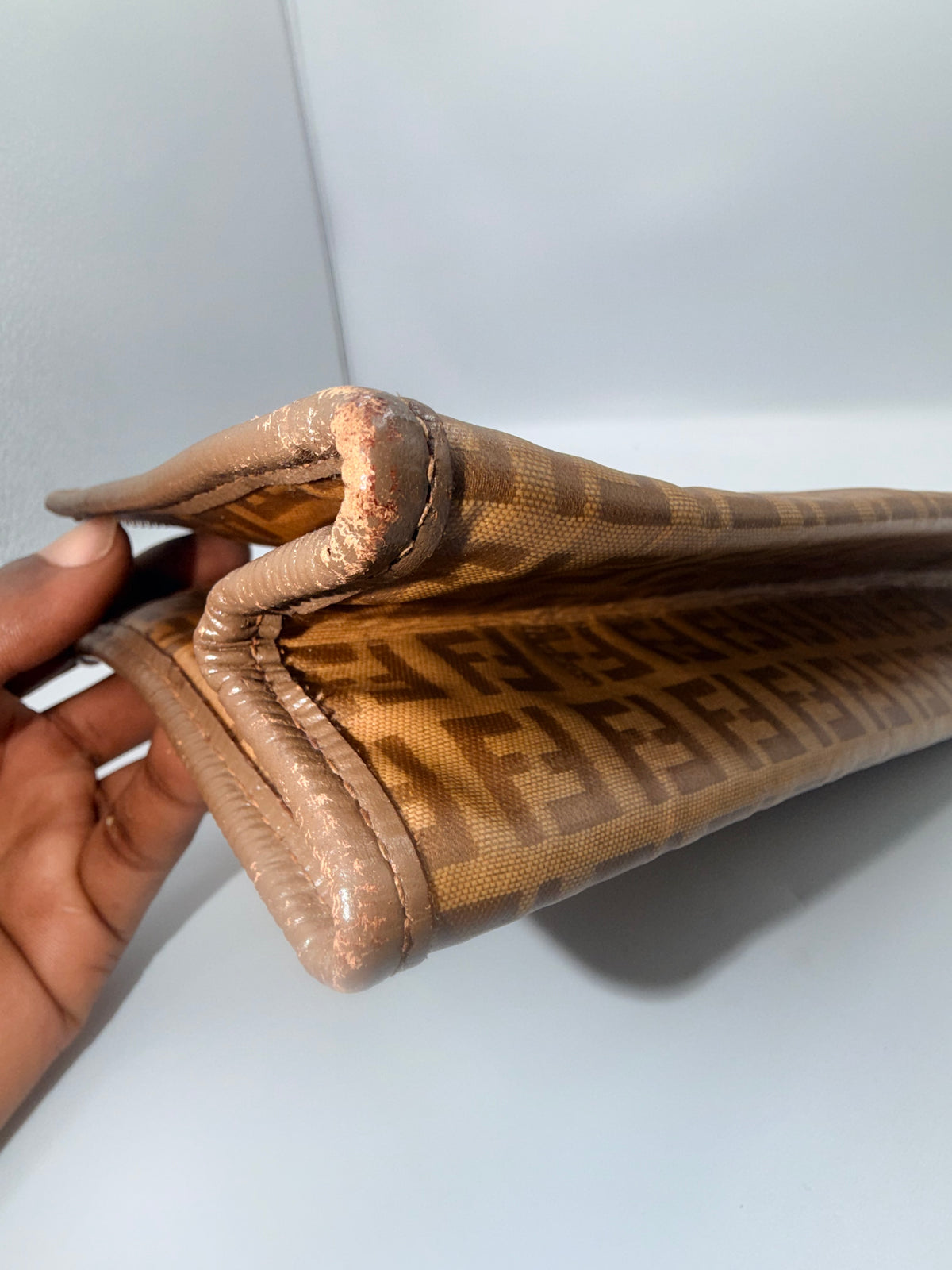 Fendi Vintage Zucca Clutch