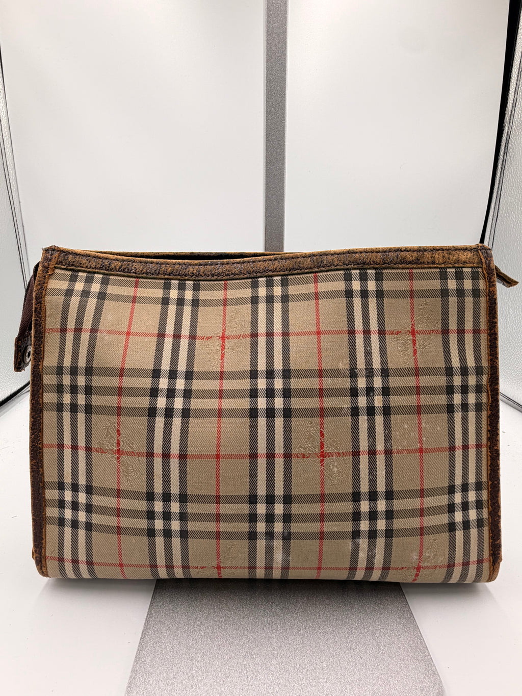 Burberry Nova Check Portfolio Clutch