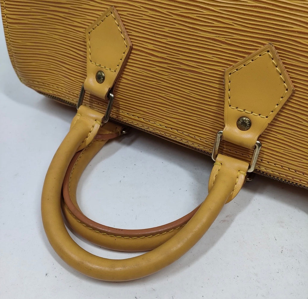 Louis Vuitton Epi Leather Speedy 25 – Yellow