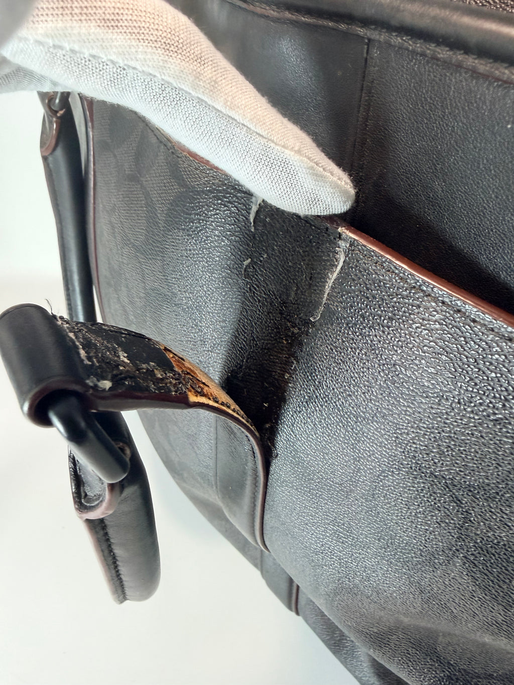 Coach Signature Tote Bag – Black/Grey