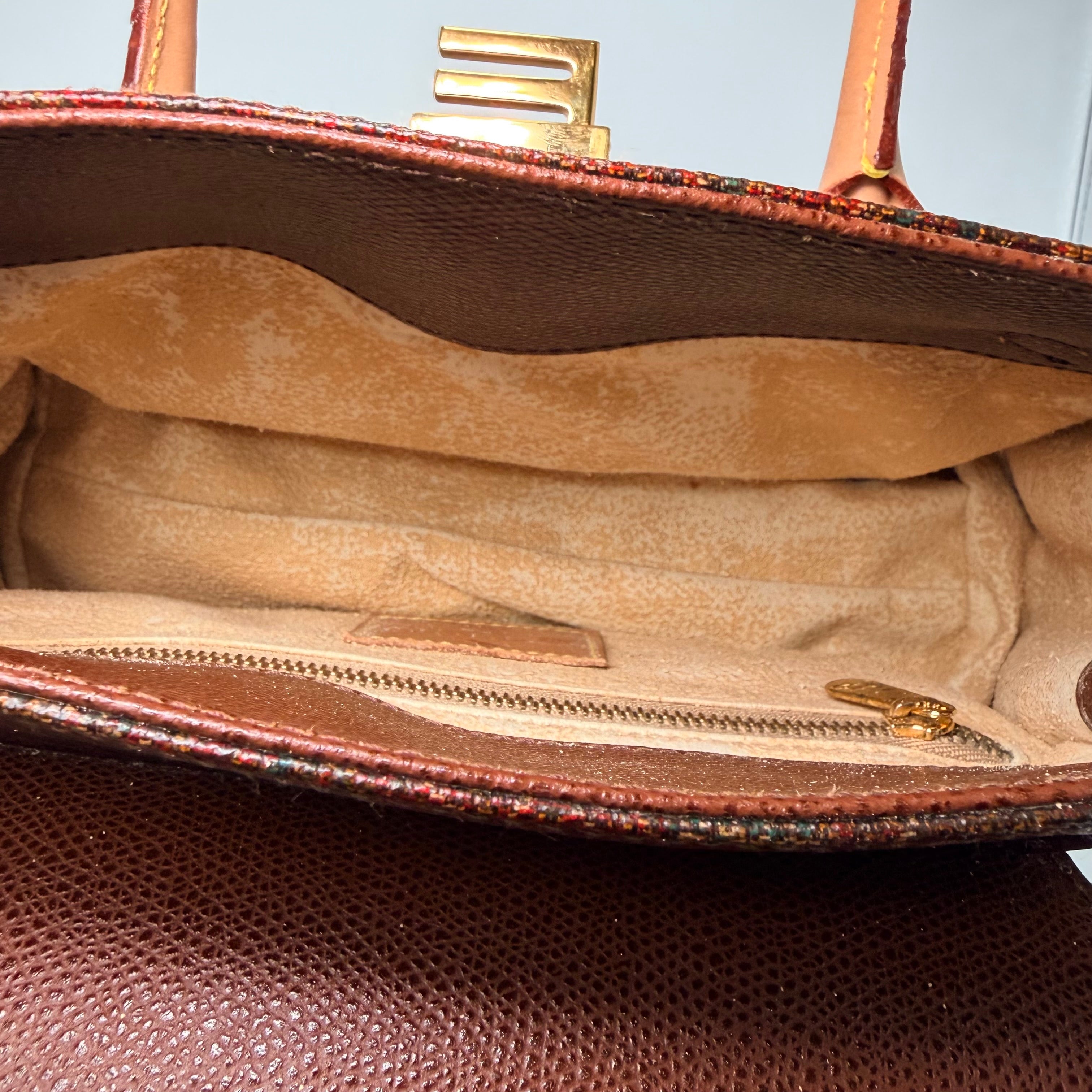 Etro Top Handle Bag with Crossbody Strap