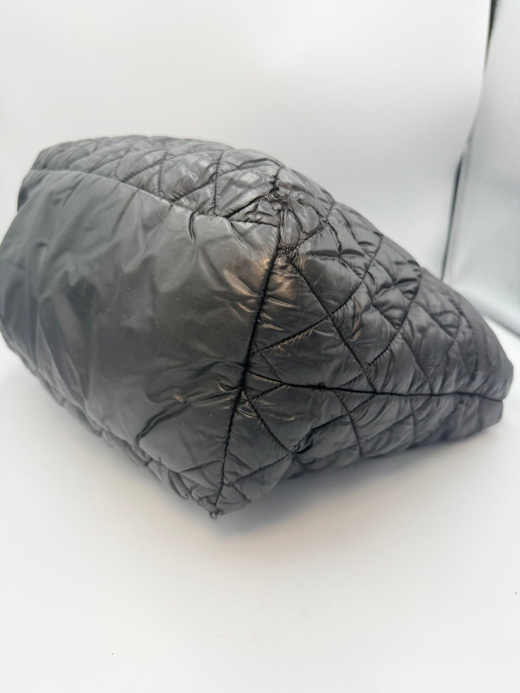 Chanel Coco Cocoon Quilted Nylon Tote – Black
