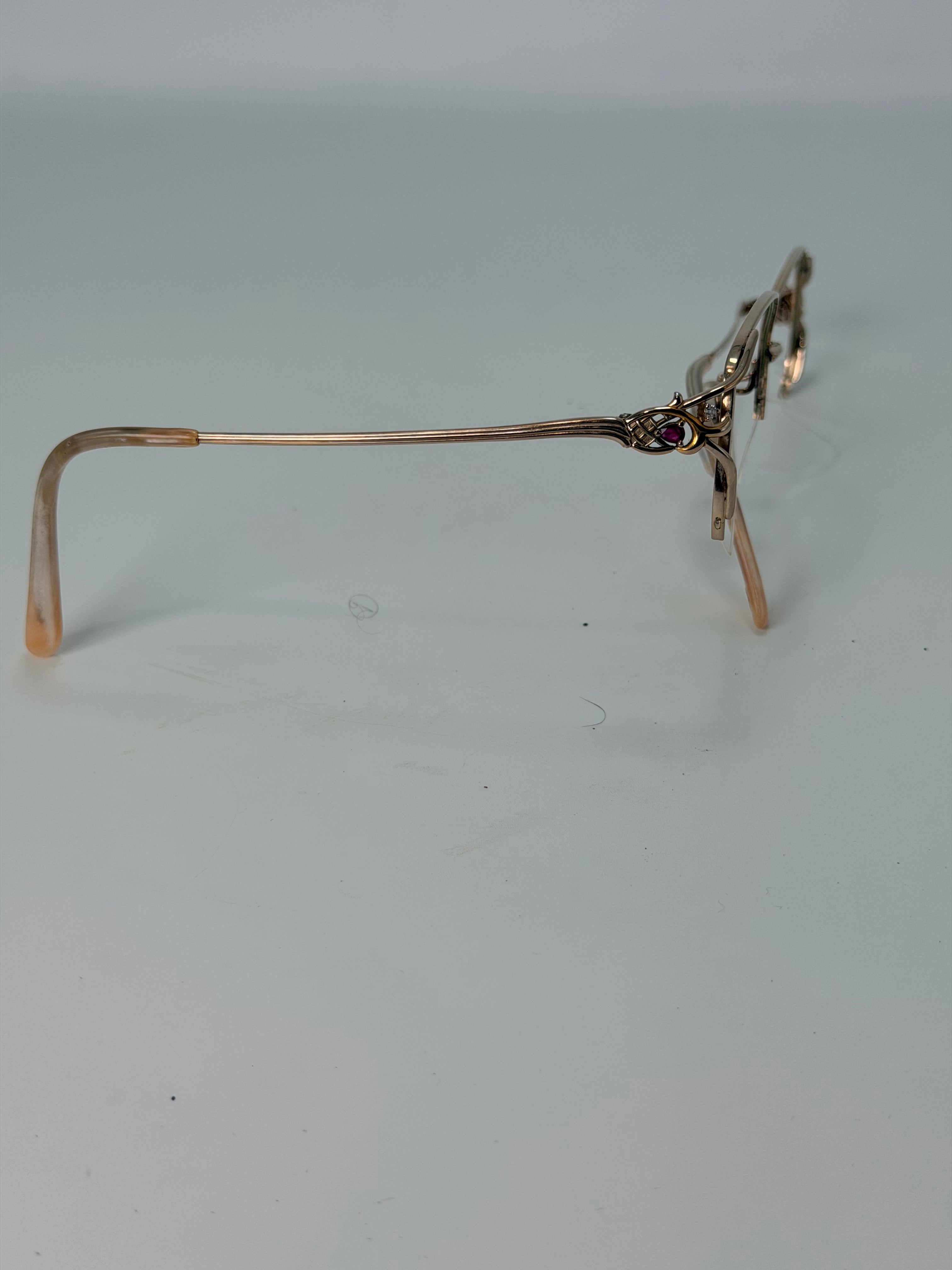 FENDI Gold-Tone Optical Frames