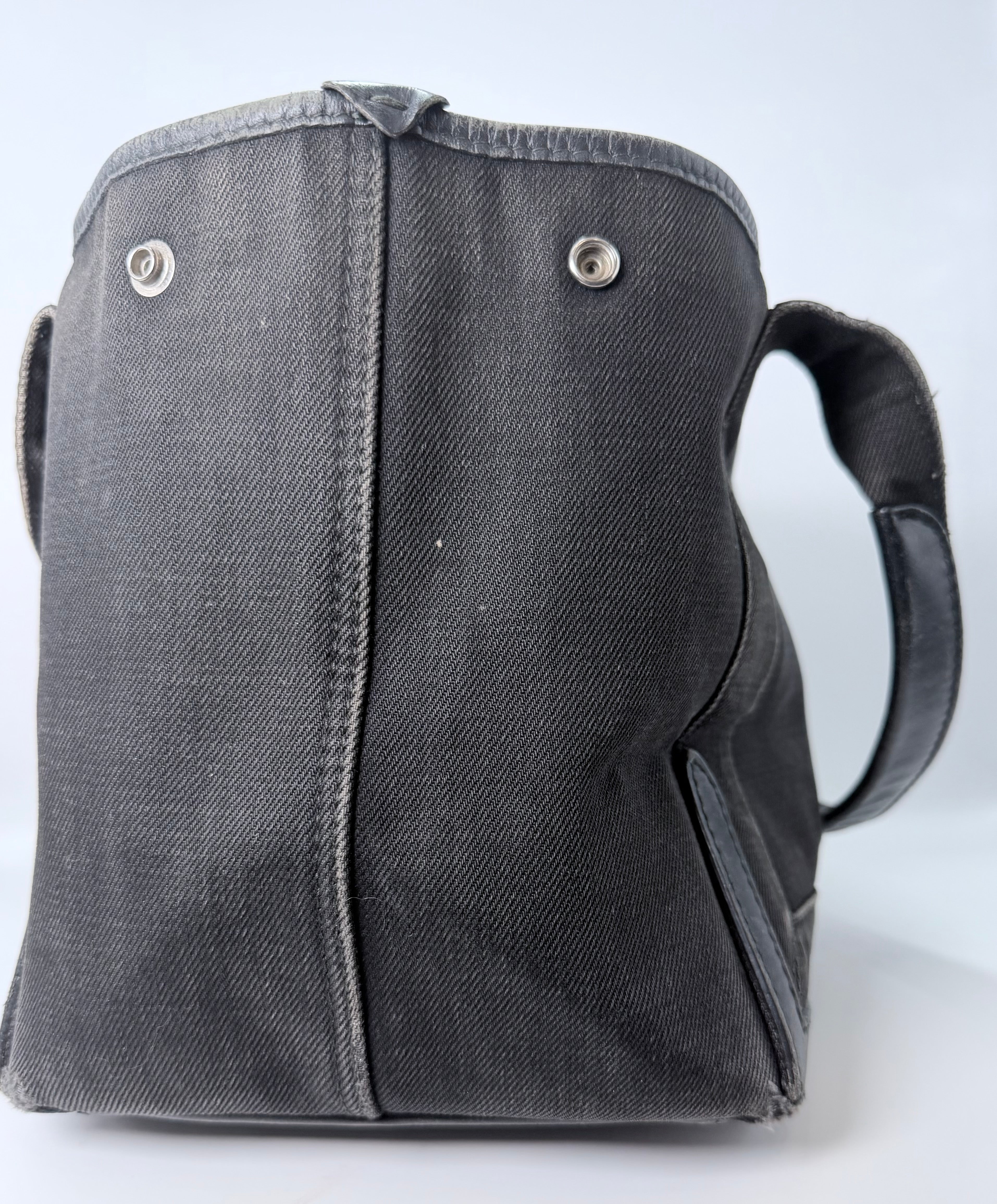 Balenciaga Black Canvas Tote