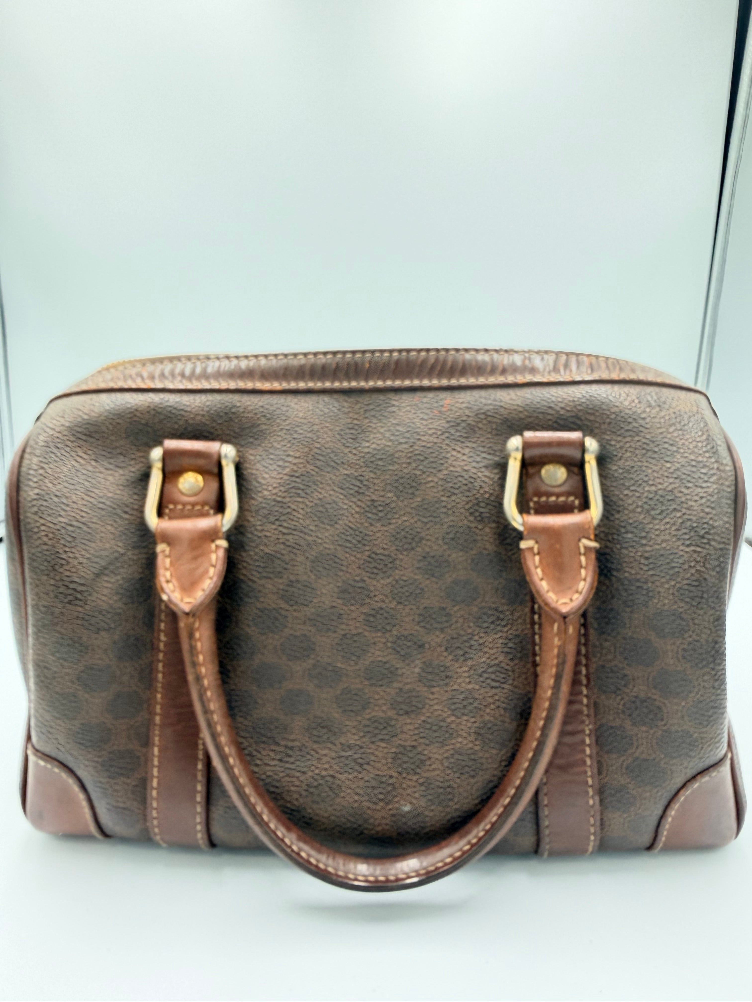 Celine Macadam Boston Bag