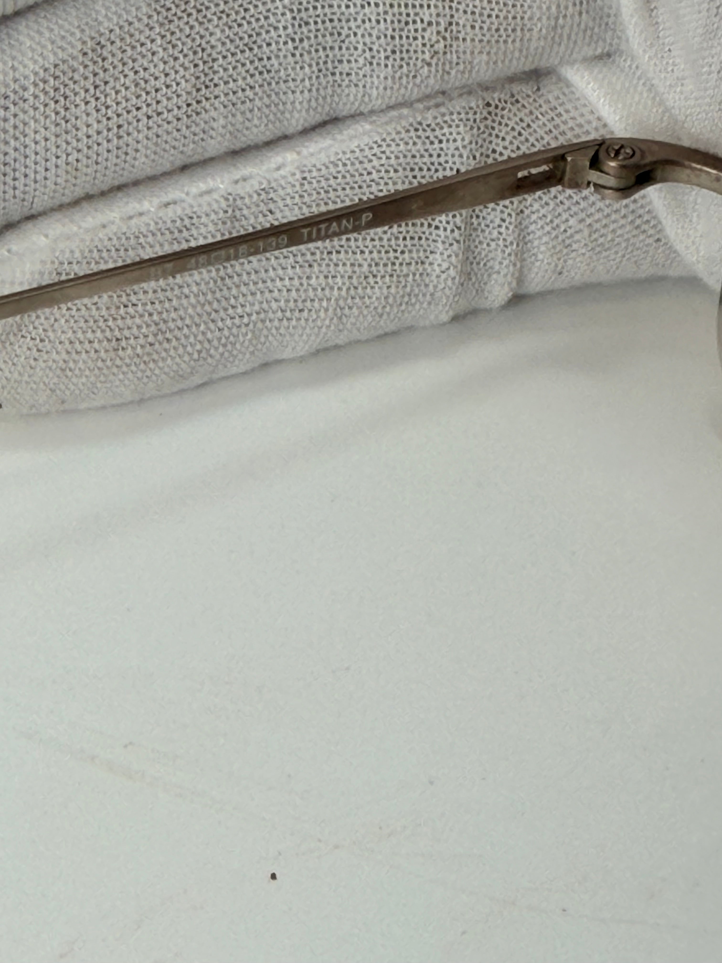 Gucci Rimless Eyeglass Frames – Silver Tone