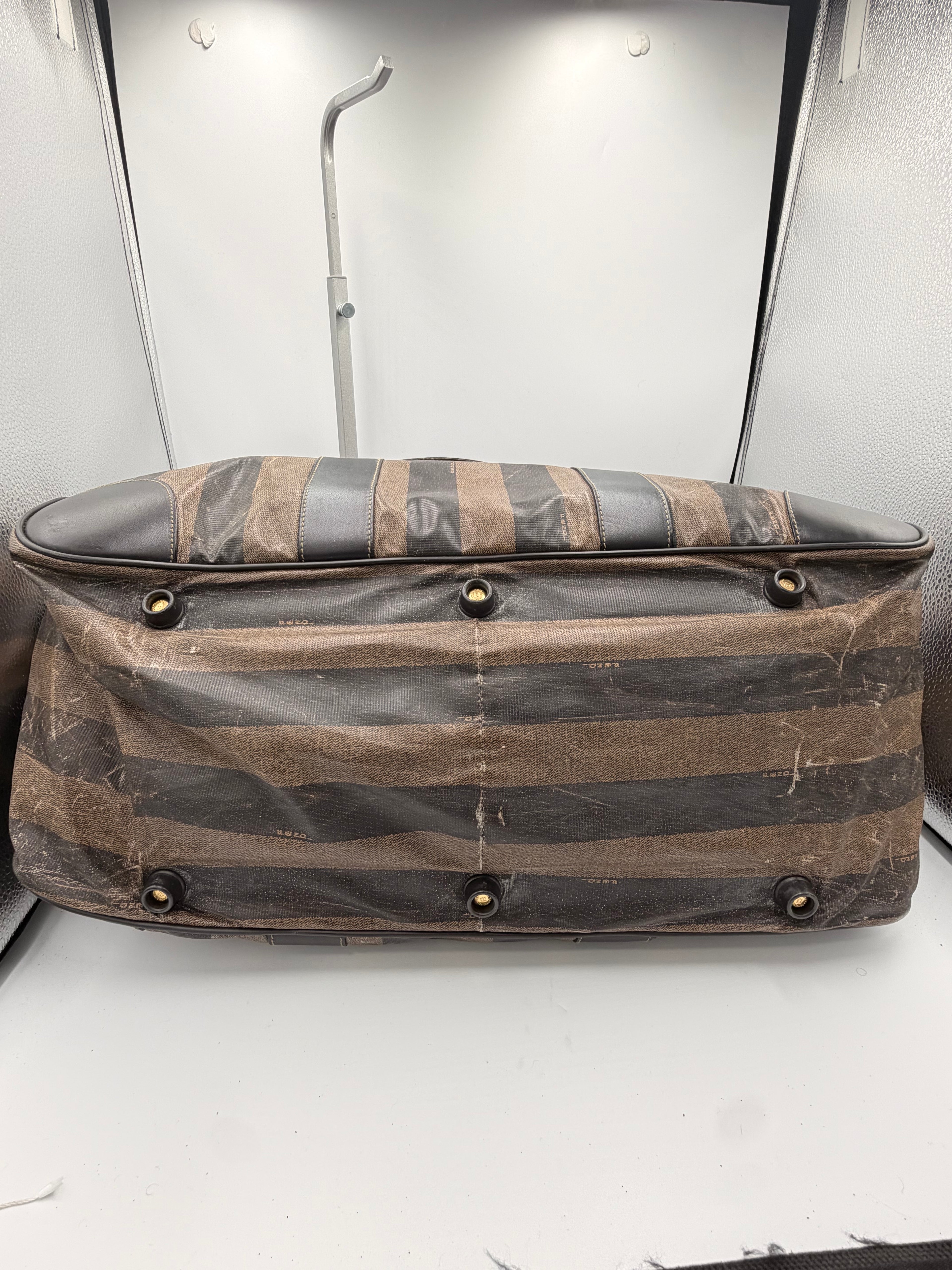 Fendi Pequin Weekender Travel Bag