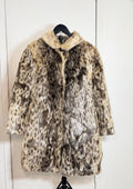 Vintage Leopard Seal Fur Coat (Natural) – XL 003