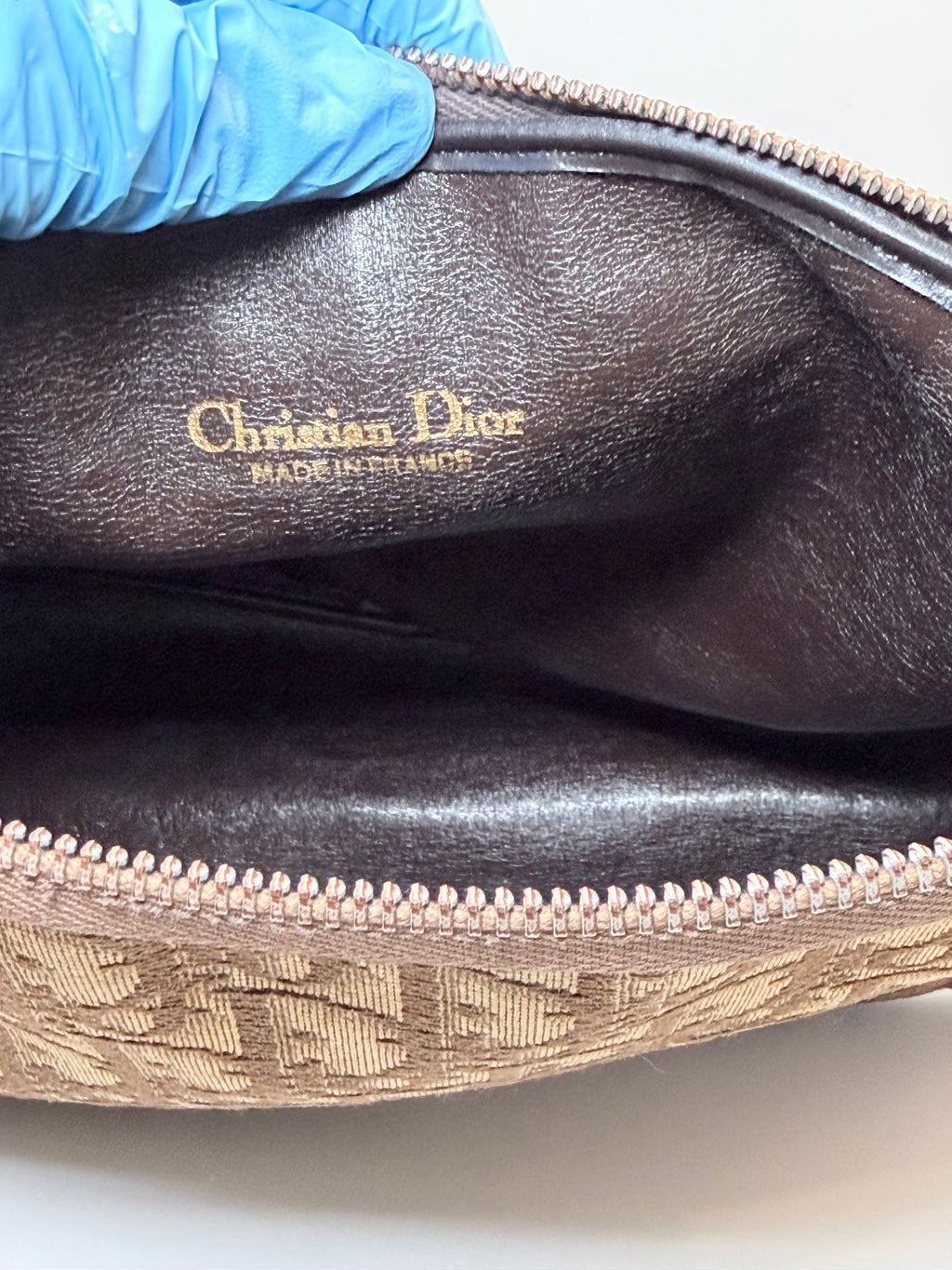 Vintage Dior Monogram Clutch