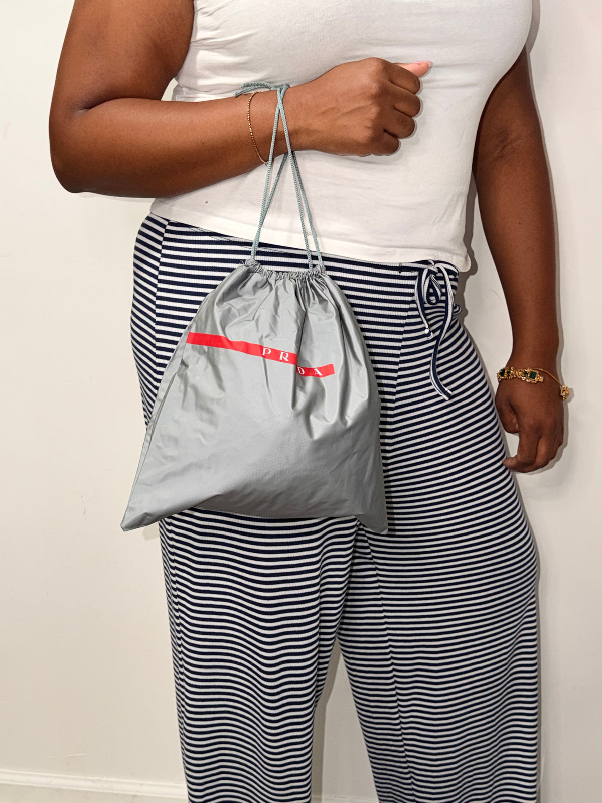 Prada Sport Drawstring Pouch / Bag