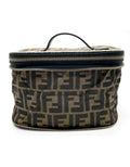 Fendi Zucca Train Case / Vanity Bag