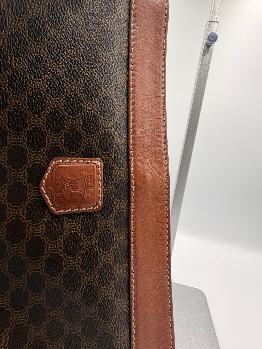 Celine Macadam Double Pocket Clutch